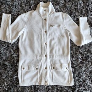 Lauren Ralph Lauren Cotton White Jacket